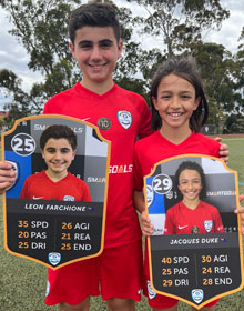 2021 Melbourne Football Academy SkillCards