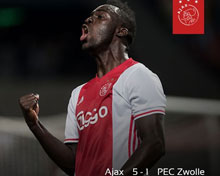 AFC Ajax vs PEC Zwolle
